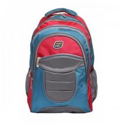 Aqsa ALB57 Fashionable Laptop Bag (Red and Blue)